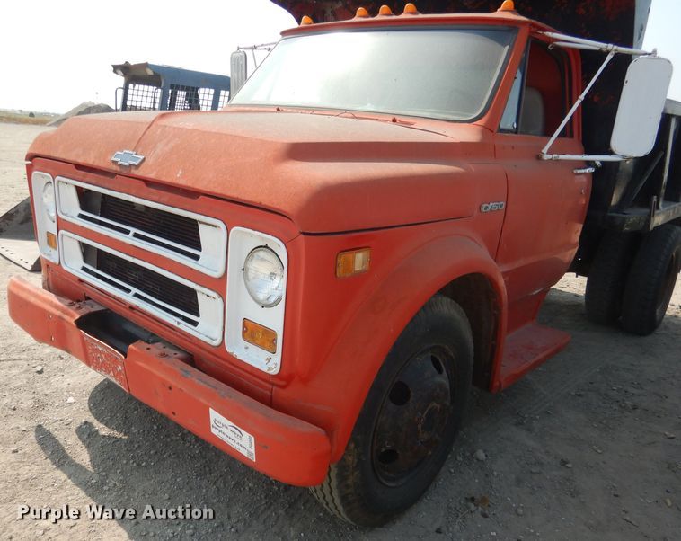 image for item DG4595 1972 Chevrolet C50  dump truck