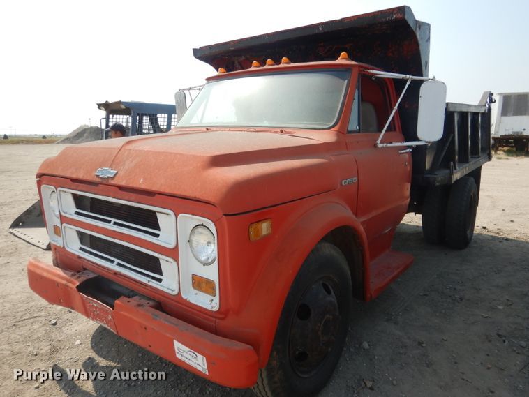 image for item DG4595 1972 Chevrolet C50  dump truck