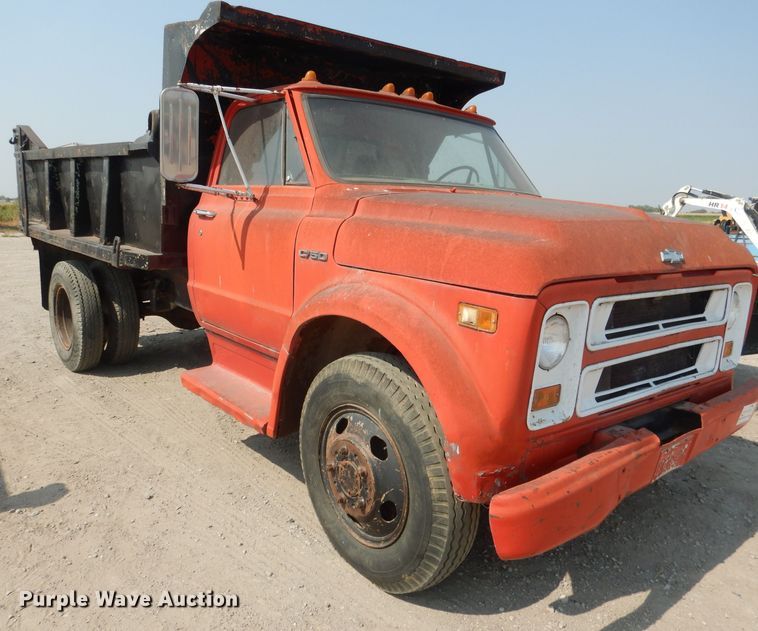 image for item DG4595 1972 Chevrolet C50  dump truck