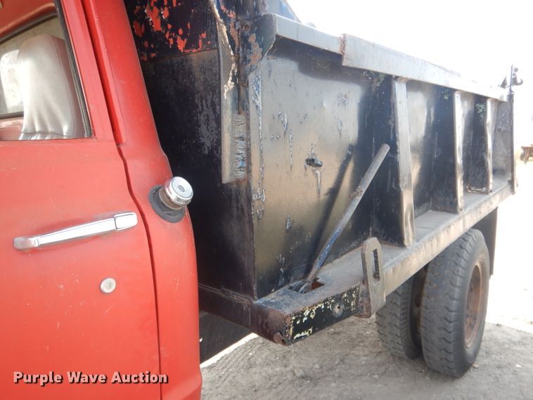 image for item DG4595 1972 Chevrolet C50  dump truck