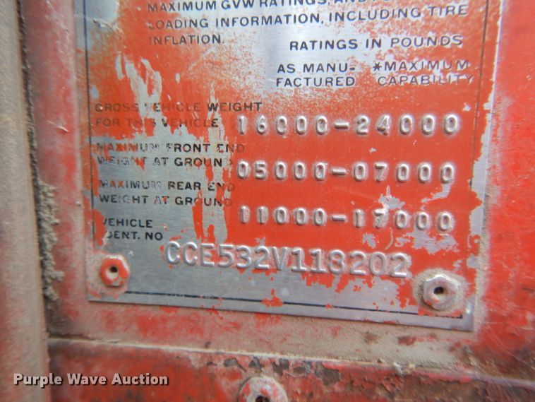 image for item DG4595 1972 Chevrolet C50  dump truck