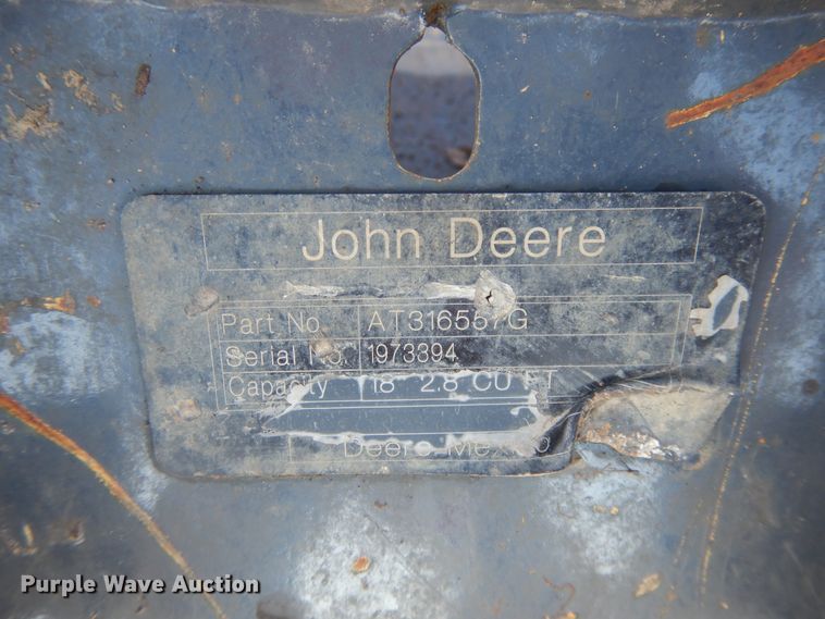 image for item DH0103 2003 John Deere 35C  mini excavator
