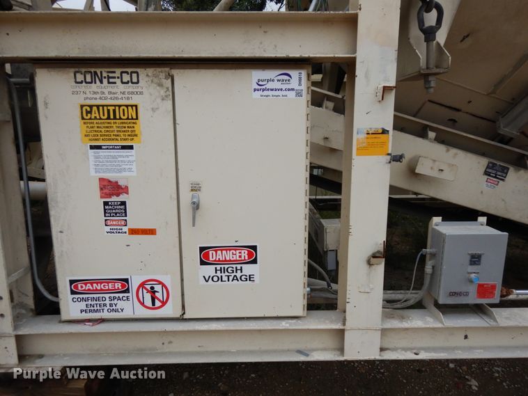 image for item DH6618 1990 Con-e-co 10 All Pro concrete batch plant