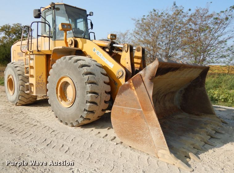 image for item DH6648 2005 Kawasaki 95ZV  wheel loader