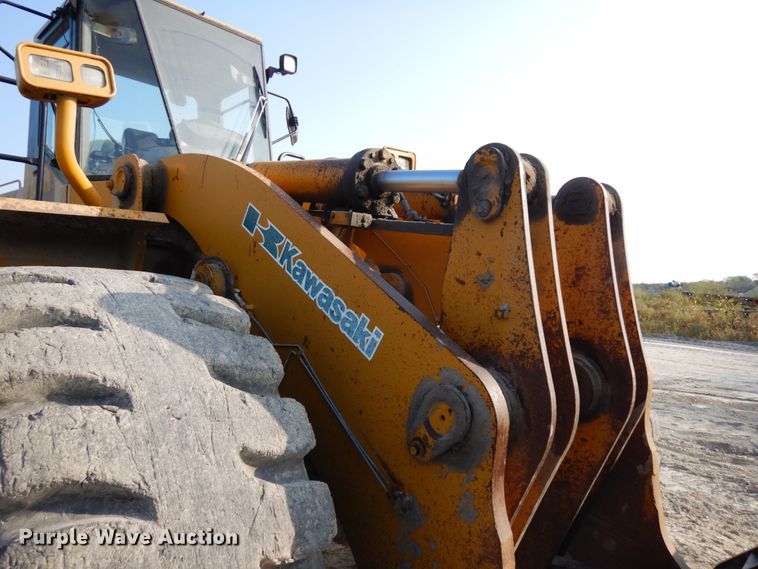 image for item DH6648 2005 Kawasaki 95ZV  wheel loader