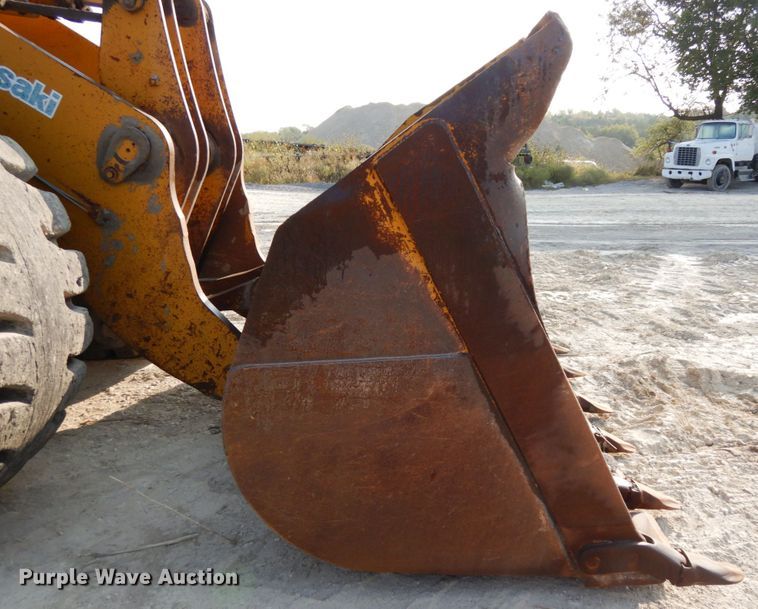 image for item DH6648 2005 Kawasaki 95ZV  wheel loader