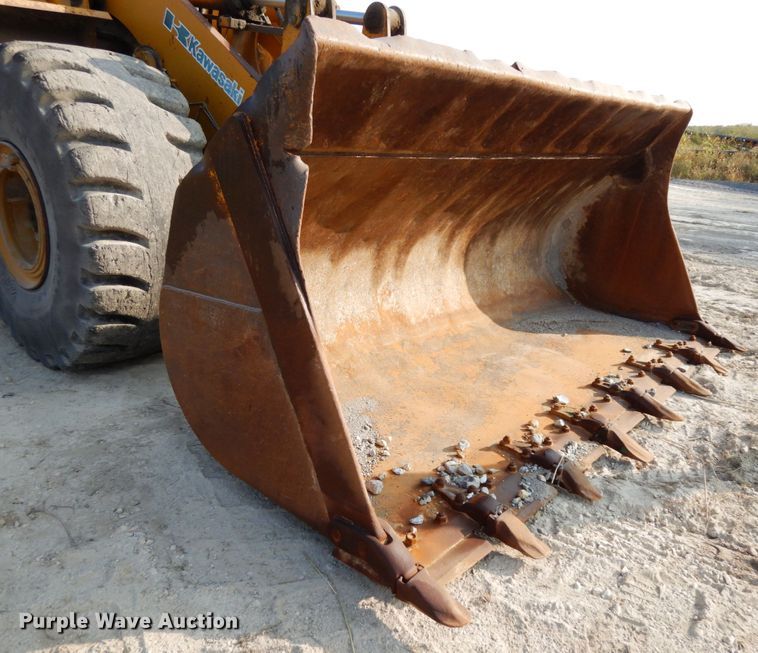 image for item DH6648 2005 Kawasaki 95ZV  wheel loader