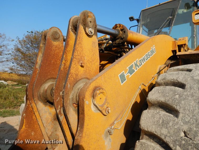 image for item DH6648 2005 Kawasaki 95ZV  wheel loader