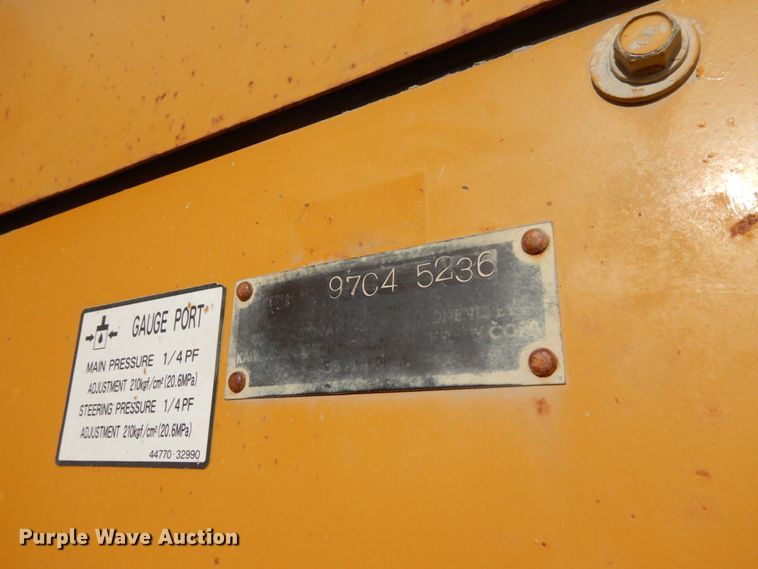 image for item DH6648 2005 Kawasaki 95ZV  wheel loader