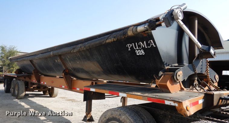 image for item DH6650 2017 Puma side dump trailer
