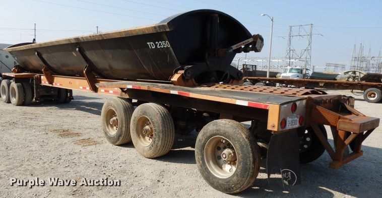 image for item DH6650 2017 Puma side dump trailer