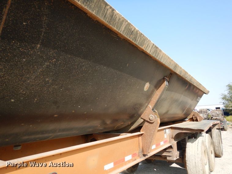 image for item DH6650 2017 Puma side dump trailer