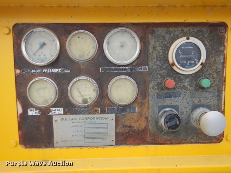 image for item DI0358 Sullair 12B-50H  air compressor