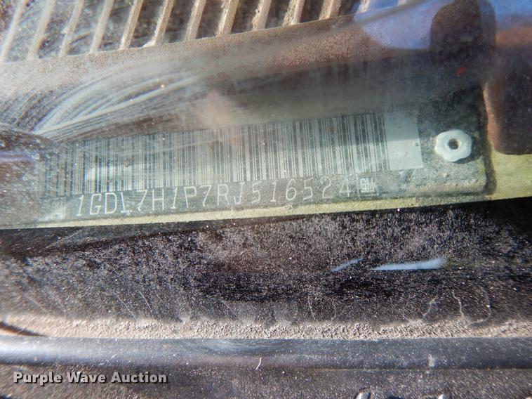 image for item DI0447 1994 GMC TopKick C5500  digger derrick truck