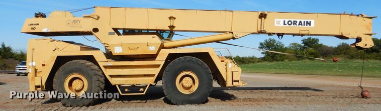 image for item DI0453 1979 Lorain LRT400  crane