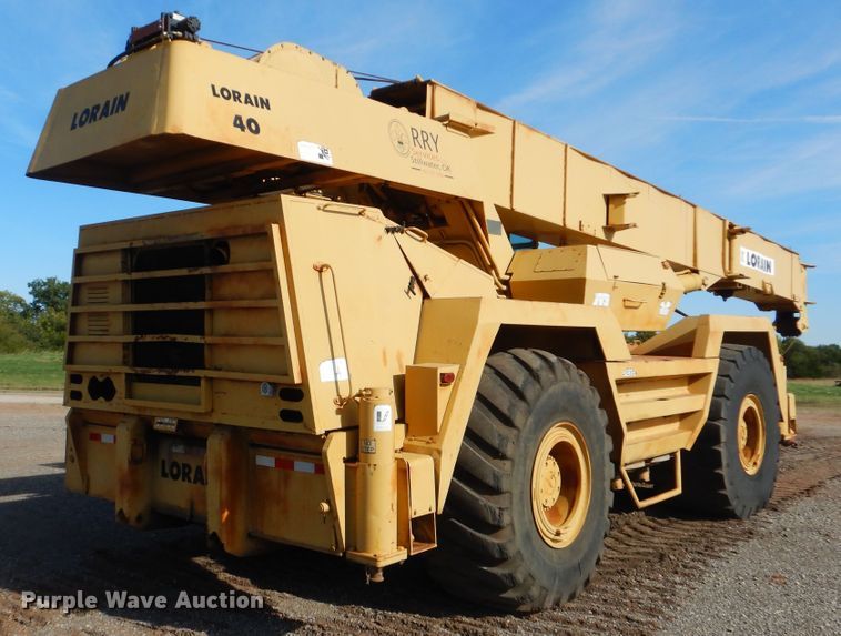 image for item DI0453 1979 Lorain LRT400  crane