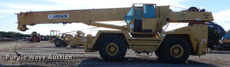 image for item DI0453 1979 Lorain LRT400  crane