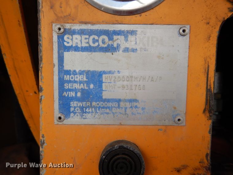 image for item DI8308 1994 Ford L8000  sewer jetter  truck