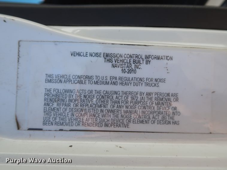 image for item DJ1816 2011 International DuraStar 4400  dump truck