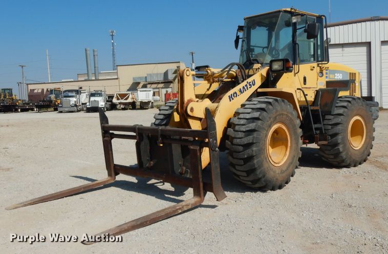 image for item DJ6538 2009 Komatsu WA250  wheel loader