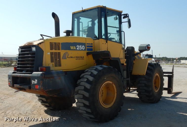 image for item DJ6538 2009 Komatsu WA250  wheel loader
