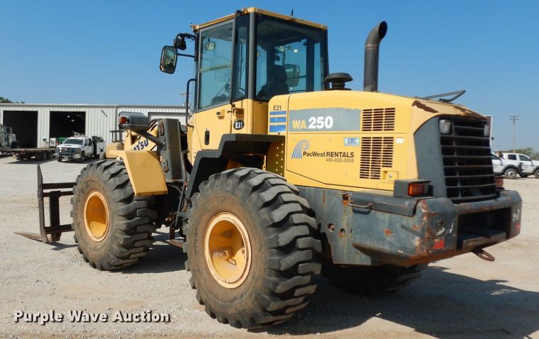 image for item DJ6538 2009 Komatsu WA250  wheel loader