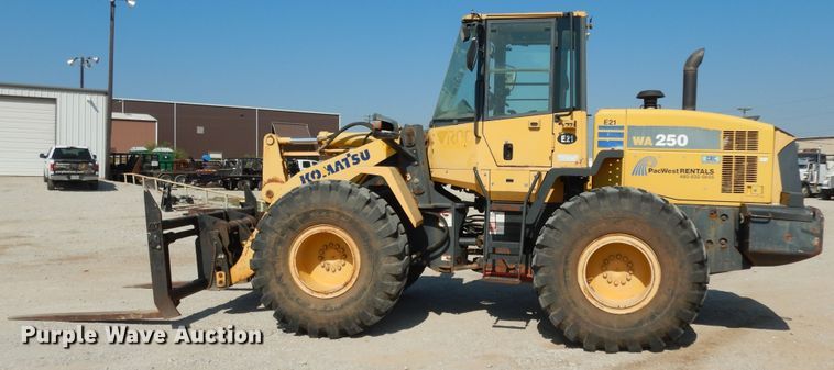 image for item DJ6538 2009 Komatsu WA250  wheel loader