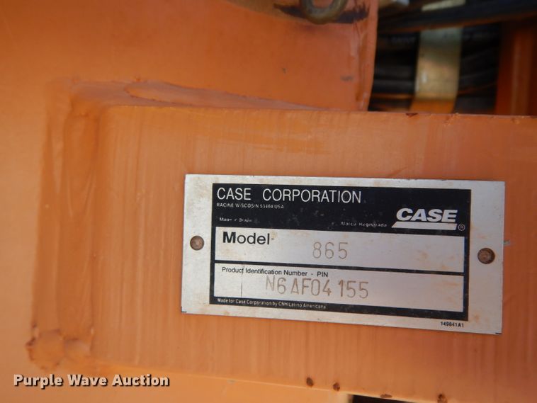 image for item DJ6565 2006 Case 865  motor grader