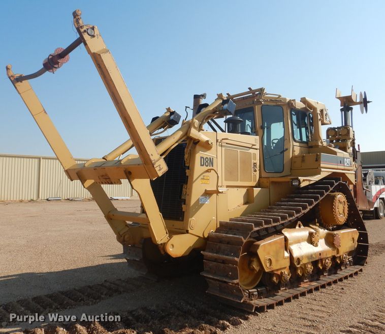 image for item DJ8776 1990 Caterpillar D8N  cable plow