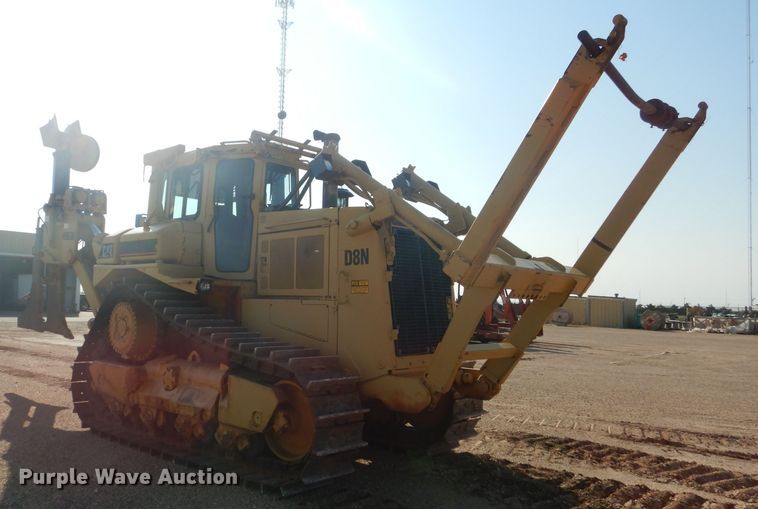 image for item DJ8776 1990 Caterpillar D8N  cable plow