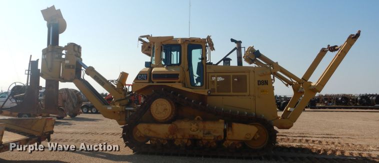 image for item DJ8776 1990 Caterpillar D8N  cable plow