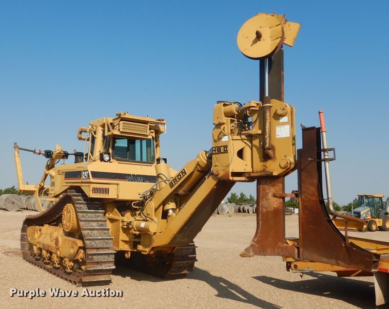 image for item DJ8776 1990 Caterpillar D8N  cable plow