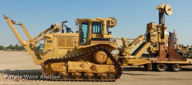 image for item DJ8776 1990 Caterpillar D8N  cable plow