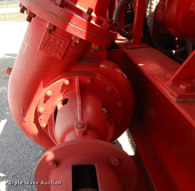 image for item DJ8779 2004 Kaylin Hebert LS-2-35T frac blender trailer