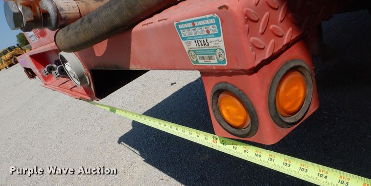 image for item DJ8779 2004 Kaylin Hebert LS-2-35T frac blender trailer