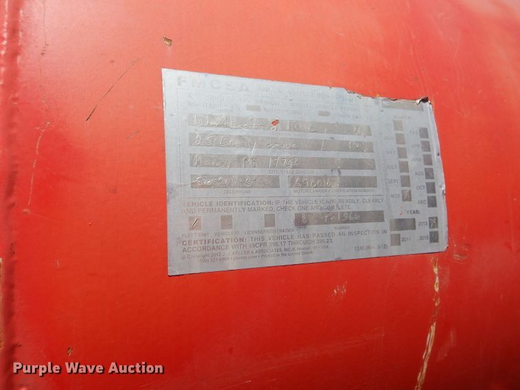 image for item DJ8779 2004 Kaylin Hebert LS-2-35T frac blender trailer