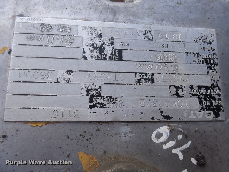 image for item DX9239 1989 Caterpillar EL200B  excavator