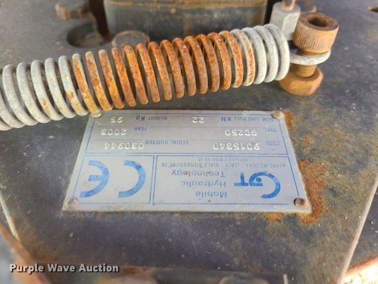 image for item DY9940 PM 21A knuckle boom crane