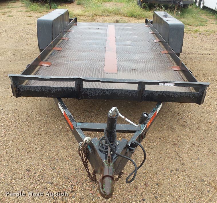 image for item EF9655 1991 Dakota Custom Trailers 8X14 utility trailer