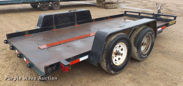 image for item EF9655 1991 Dakota Custom Trailers 8X14 utility trailer
