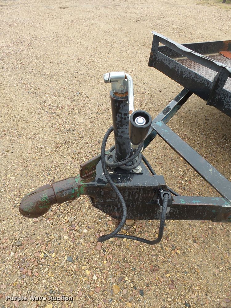 image for item EF9655 1991 Dakota Custom Trailers 8X14 utility trailer