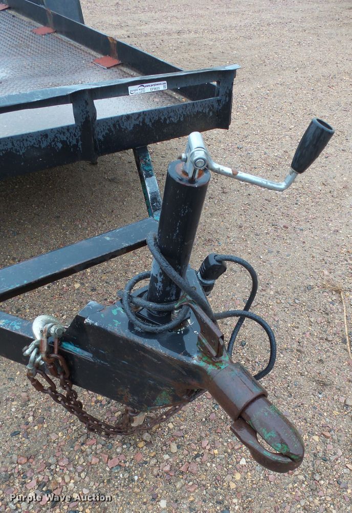 image for item EF9655 1991 Dakota Custom Trailers 8X14 utility trailer