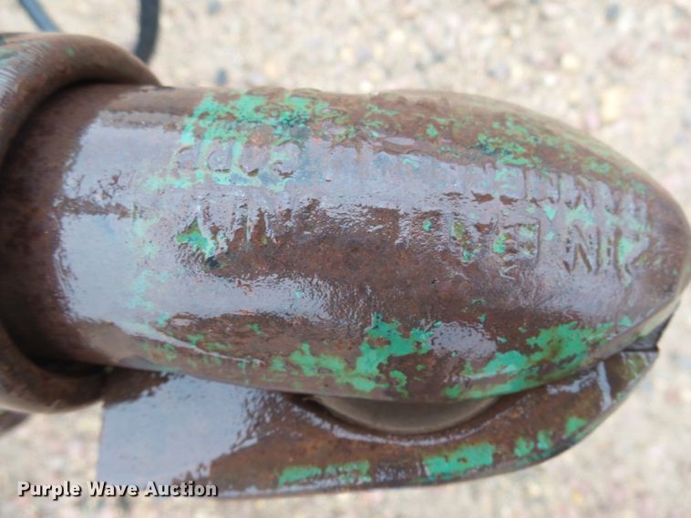 image for item EF9655 1991 Dakota Custom Trailers 8X14 utility trailer