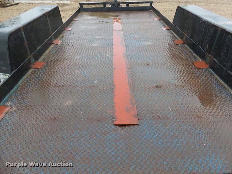 image for item EF9655 1991 Dakota Custom Trailers 8X14 utility trailer