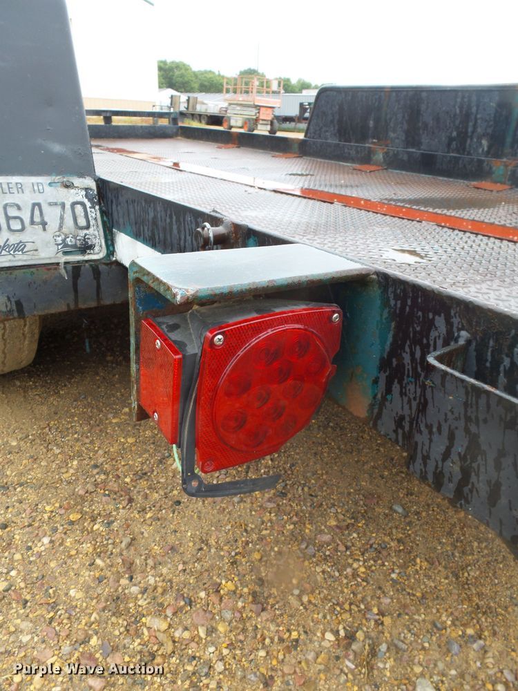 image for item EF9655 1991 Dakota Custom Trailers 8X14 utility trailer