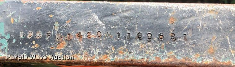 image for item EF9655 1991 Dakota Custom Trailers 8X14 utility trailer