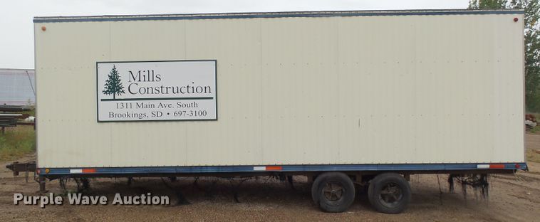 image for item EF9657 1995 Miller office trailer
