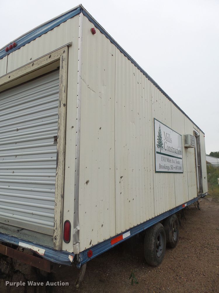 image for item EF9657 1995 Miller office trailer