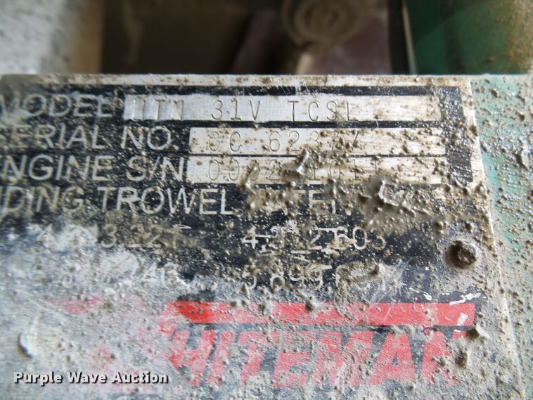 image for item EP9920 Multiquip HTN31VTCSL power trowel