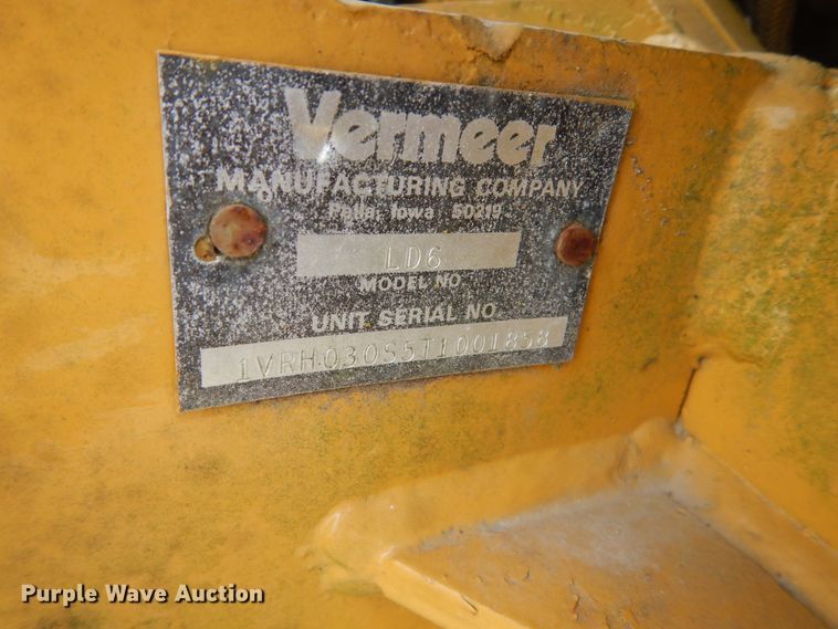 image for item FT9054 1996 Vermeer LM42  trencher